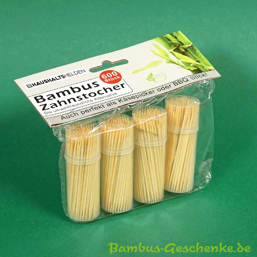 Bambus-Zahnstocher