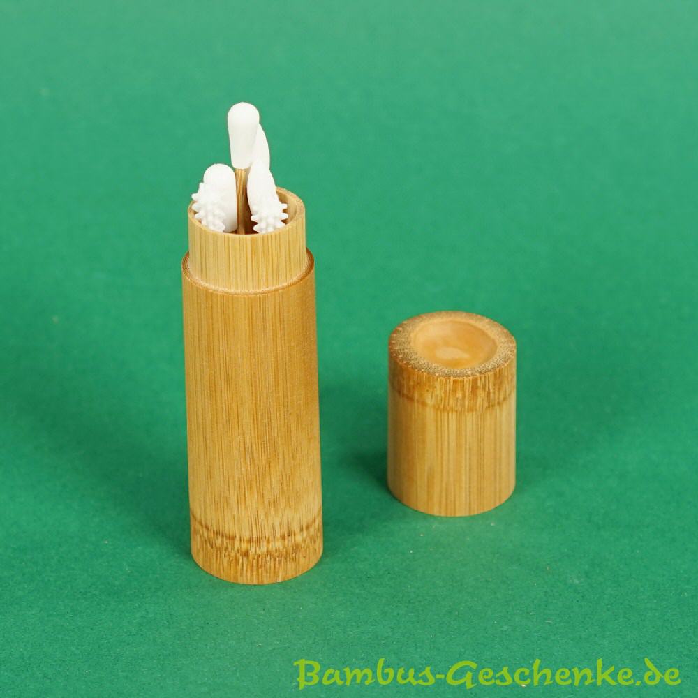 Bambus-Silikon-Stäbchen zum Wiederverwenden