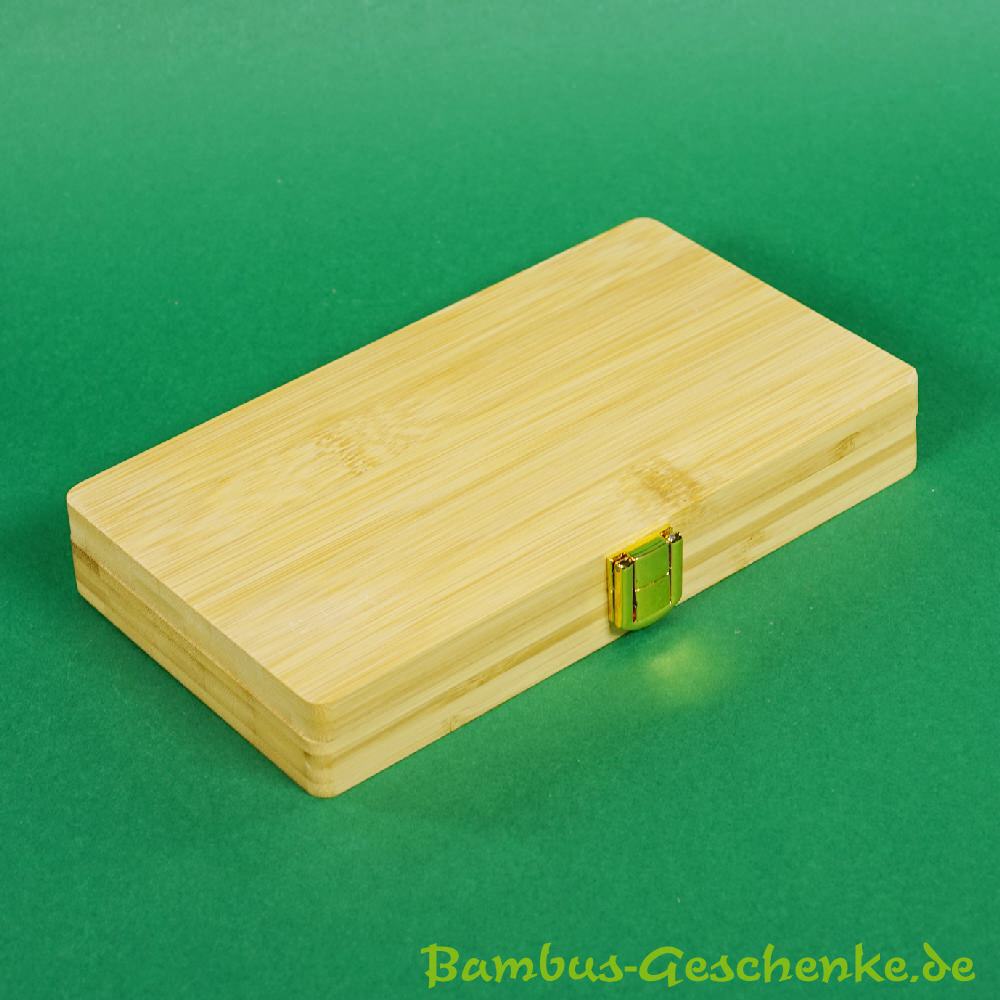 Werkzeug-Set in Bambus-Schatulle