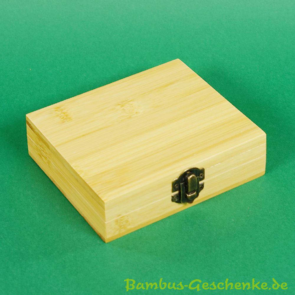 Bambus-Geschenkbox Eiswürfelset