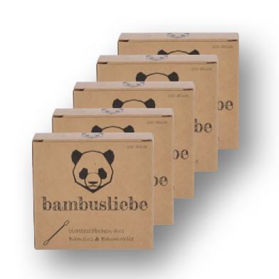 Bambusliebe Wattestäbchen