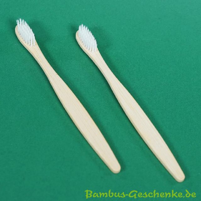 Bambus-Zahnbürsten 2er-Set