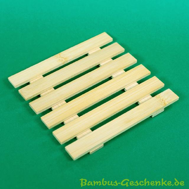 Bambus-Tischuntersetzer