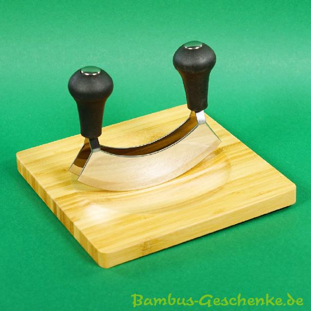 Bambus-Wiegemesser-Set