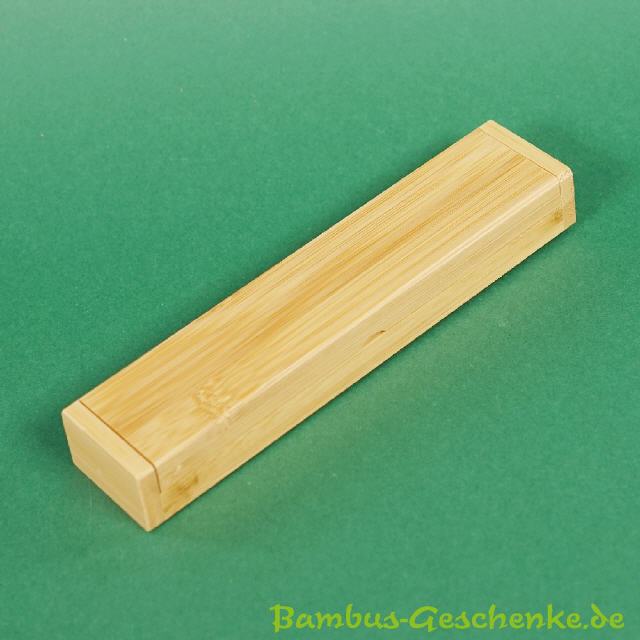 Bambus-Geschenkbox für Kugelschreiber