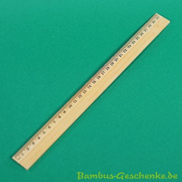 Bambus-Lineal 30 cm