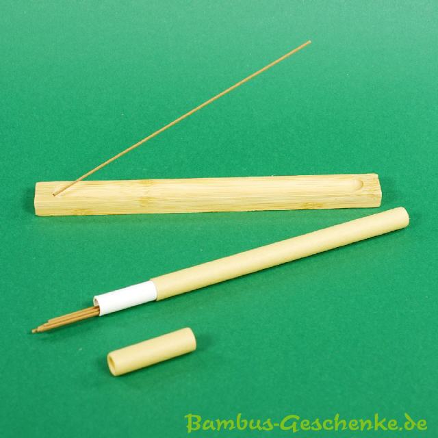 Bambus-Räucherstäbchen-Set