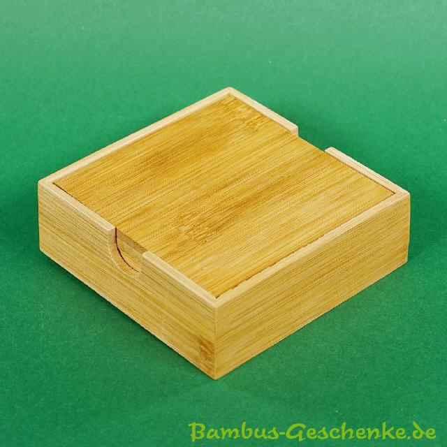 Bambus-Untersetzer-Set 5teilig